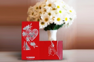 In Thiệp Cưới Mẫu 1498 