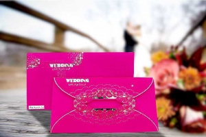 In Thiệp Cưới Đẹp Giá Rẻ Mẫu 1516 