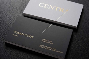 Danh Thiếp Ép Kim (Nhũ) 