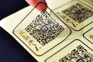 In nhãn decal nhựa hình vuông 