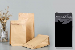 Túi đáy bằng pocket zipper 