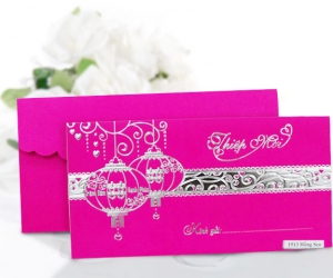 In Thiệp Cưới Đẹp Giá Rẻ Mẫu 1513 