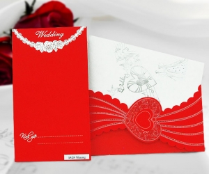 In Thiệp cưới mẫu 1525 