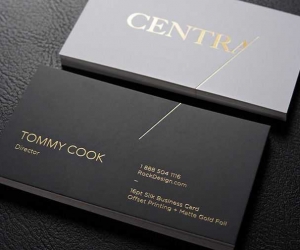 Danh Thiếp Ép Kim (Nhũ) 