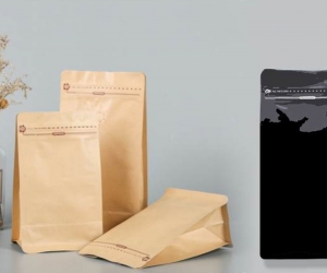 Túi đáy bằng pocket zipper 