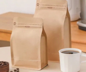 Túi Giấy Kraft Đựng Cà Phê 